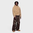 K1X Tag Logo Teddy Hoodie Beige 105567 4