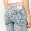 True Religion Becca Low Rise Bootcut blau 105908 4