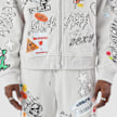 Smoke Rise Doodle Fleece Pant Multicolor 106950 3