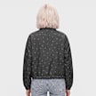 Decibel Polka Dot Funnel Neck Jacket noir 107063 2