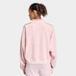 adidas Originals Terry Towel V Neck Long Sleeves Polo Shirt lichtroze 107207 2