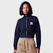 New Era Cropped Knit Blau 107233 1