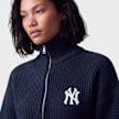 New Era Cropped Knit Blau 107233 3