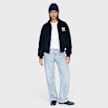 New Era MLB Wool Oversized Bomber Jacket Blau 107234 4