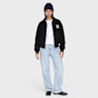 New Era WMNS MLB Wool Oversized Bomber Jacket Blau 107234 4