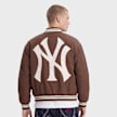 New Era MLB Wordmark Varsity Jacket Noir 107561 2