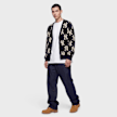 New Era MLB Logo All Over Print Cardigan Blau 107564 4