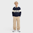 Champion Polo Neck Sweatshirt Blau 108211 6