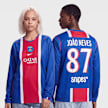 Nike   Neves / No. 87 / PSG Dri-FIT Jersey Longsleeve Home Stadium blau 108861 1