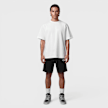 Off-White Diagonal Open Hem Jogger Shorts schwarz 108887 4