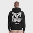 Off-White Off Active Duct Tape Hoodie Noir 108900 2