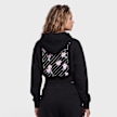 Off-White Crop Hoodie Noir 110101 2