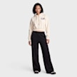 Off-White Crop Hoodie Beige 110103 6