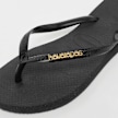 Havaianas Slim Logo Metalic noir 137836 6