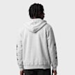 Mister Tee Many Crosses Fluffy Zip Hoody Gris 140084 2