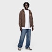Mister Tee True Warrior Fluffy Zip Hoody Marron 140074 4