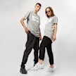 SNIPES Box Logo heather grey/white grau 1876 2