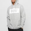 SNIPES Hooded-Sweatshirt Box Logo siva 1877 5