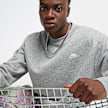 Nike Sportswear Club Fleece Crew grau 312 3