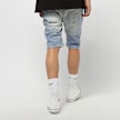 SikSilk Distressed Denim Shorts light blue wash Blau 44369 2
