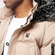 SikSilk Siksilk Puff Parka champagne beige Beige 2742 3