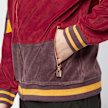 PUMA Tye Velour Track Jacket intense red UndefinedColor 6311 6