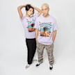Mister Tee Days Before Summer Oversize Tee lila 6544 4