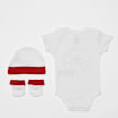 Converse CLASSIC CTP INFANT HAT BODYSUIT BOOTIE SET 3PK CONVERSE wht weiß 6677 2