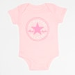 Converse CLASSIC CTP INFANT HAT BODYSUIT BOOTIE SET 3PK ARCTIC pink Rosa 6680 2