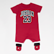 Jordan 23 Romper & Bootie Set rot 6954 1