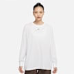 Nike W NSW ESSNTL LS TOP white/black branco 7584 1