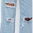 Karl Kani Original Distressed Wide Leg Denim blau 8158 5