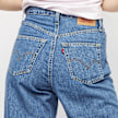 Levi's HIGH WAISTED STRAIGHT blue blau 8417 4