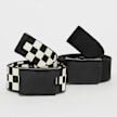 Urban Classics Check And Solid Canvas Belt 2-Pack black/offwhite multicolor 5978 1