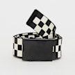Urban Classics Check And Solid Canvas Belt 2-Pack black/offwhite multicolor 5978 3
