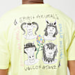 Volcom S/S Surf Vitals Animal Sst glimmer yellow gelb 9302 4
