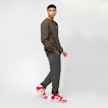SNIPES Small Logo Essential Longsleeve braun 9590 4