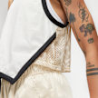 Jordan W J ESSEN JERSEY TANK sail/sanddrift/black schwarz 9795 4