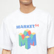 Market M64 T-Shirt ash grey grau 11692 3