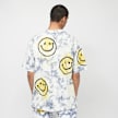 Market Smiley Sun Dye T-Shirt yellow blue tie-dye weiß 11699 2