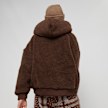 Karl Kani Small Signature Teddy OS Hoodie braun 11954 2