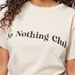 On Vacation Bubbly Do Nothing Club T-Shirt sand beige 12062 3
