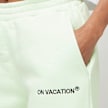 On Vacation Palm Logo Sweat Shorts light green grün 12070 3