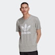 adidas Originals Trefoil T-Shirt grey/white szary 12359 1
