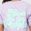 On Vacation Flower T-Shirt light purple beige 12492 4