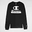 Champion Junior Legacy Long Sleeve Crewneck T-Shirt Schwarz 15955 1