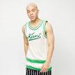 Karl Kani Varsity Mesh Tank Beige 16109 1