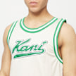 Karl Kani Varsity Mesh Tank Beige 16109 3