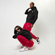Jordan Essential Fleece Pants czerwony 16869 5