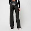 Karl Kani Small Signature PU Wide Fit Pants schwarz 13100 2